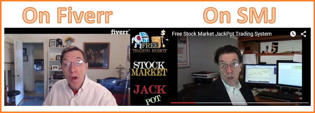 Banjo Man 15 appearing on Fiverr and Stock Market Jackpot.