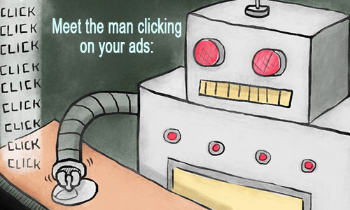 PTC robot auto clicking on adverts!