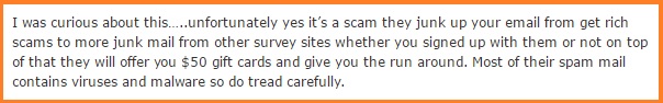 Signature Surveys Scam. A complaint from an unhappy member. 