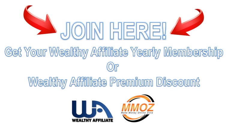 Join Wealthy Affiliate Yearly Membership.
