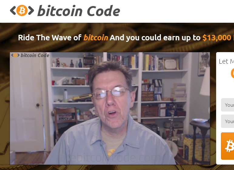 Banjo Man makes an appearance on the Bitcoin Code.