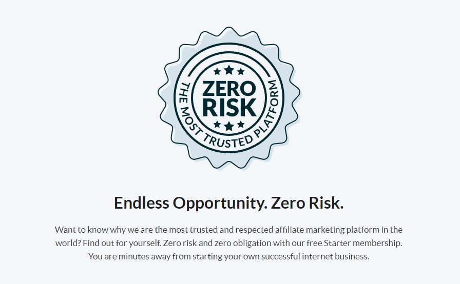 Learn Affiliate Marketing with zero risk.