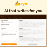 Rytr - A.I. that writes for you